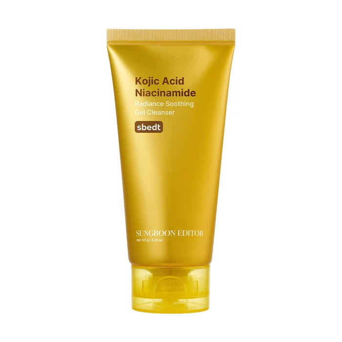 [02] SUNGBOON EDITOR - KOJIC ACID NIACINAMIDE RADIANCE SOOTHING GEL CLEANSER 120G