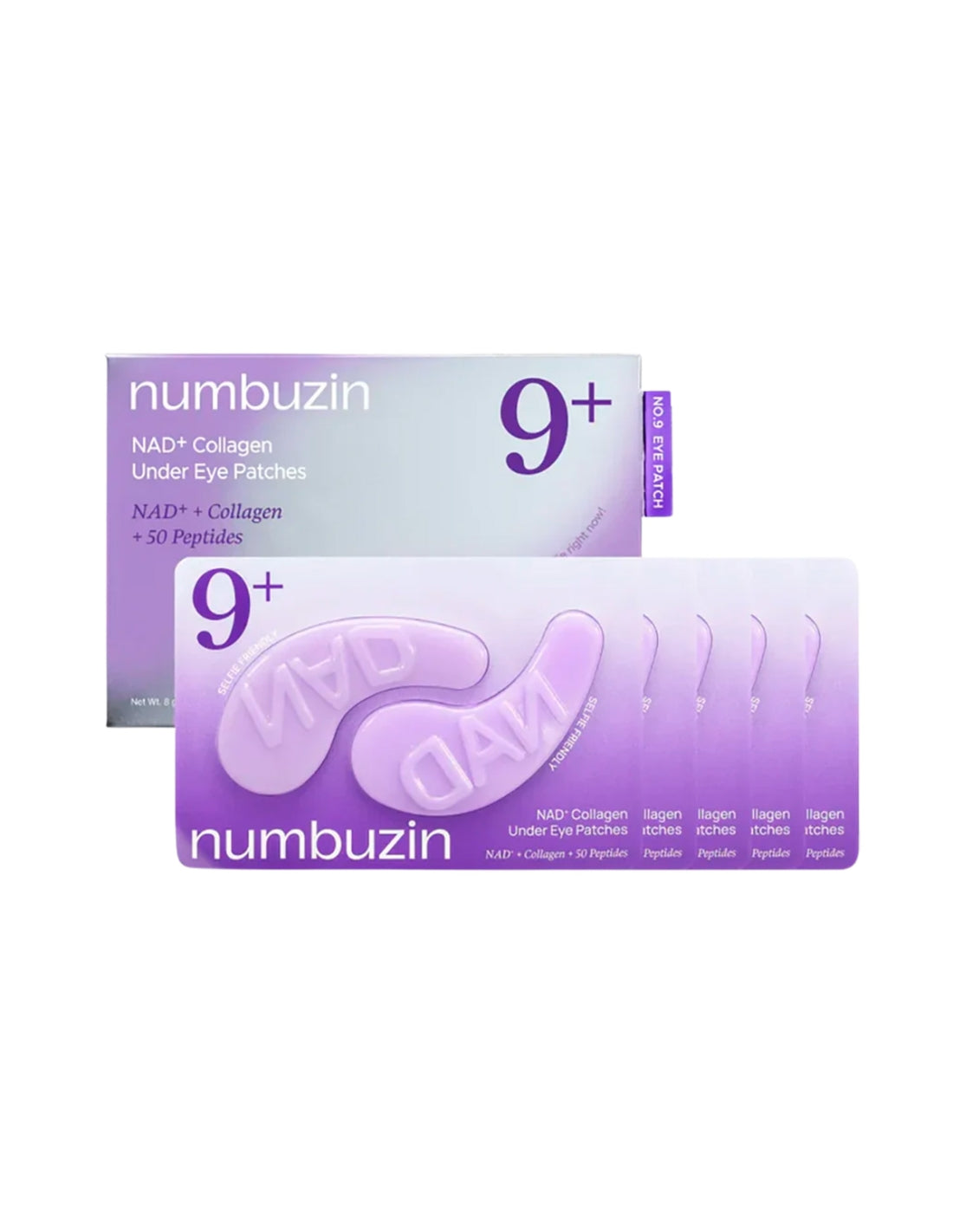 [05] NUMBUZIN - NO 9 NAD+ COLLAGEN UNDER EYE PATCHES 8G