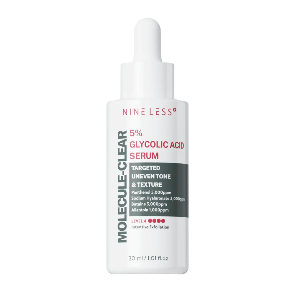 [06] NINELESS - MOLECULE-CLEAR 5% GLYCOLIC ACID SERUM 30ML