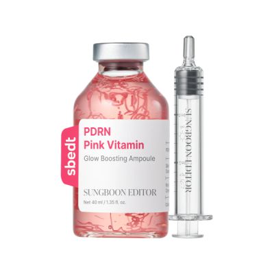 [06] SUNGBOON EDITOR - PDRN PINK VITAMIN GLOW BOOSTING AMPOULE 40ML