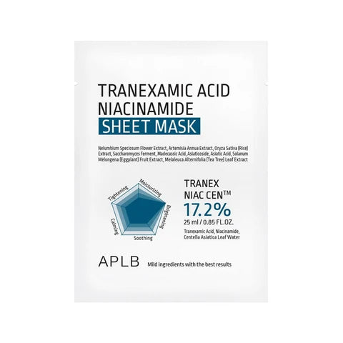 [07] APLB - TRANEXAMIC ACID NIACINAMIDE SHEET MASK 1EA