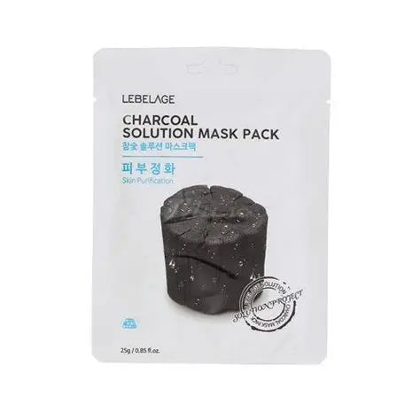 [07] LEBELAGE - CHARCOAL SOLUTION MASK