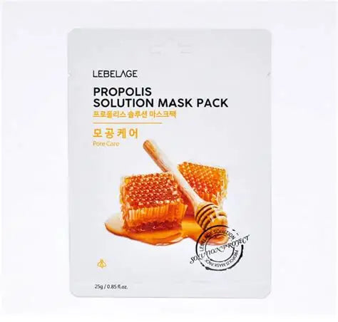 [07] LEBELAGE - PROPOLIS SOLUTION MASK PACK