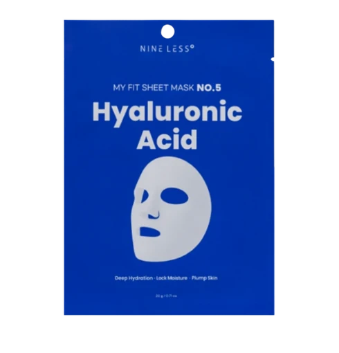 [07] NINELESS - MY FIT SHEET MASK NO. 5 HYALURONIC ACID 1EA