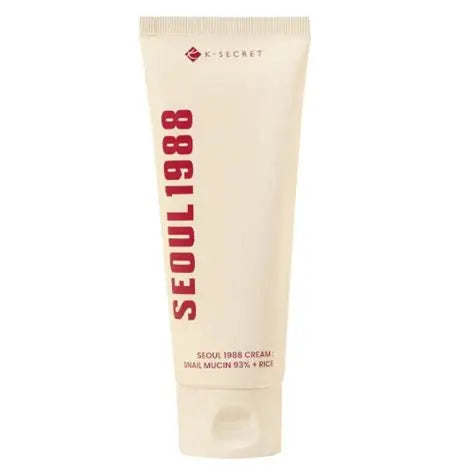 [09] KSECRET - SEOUL 1988 CREAM : SNAIL MUCIN 93% + RICE 100ML