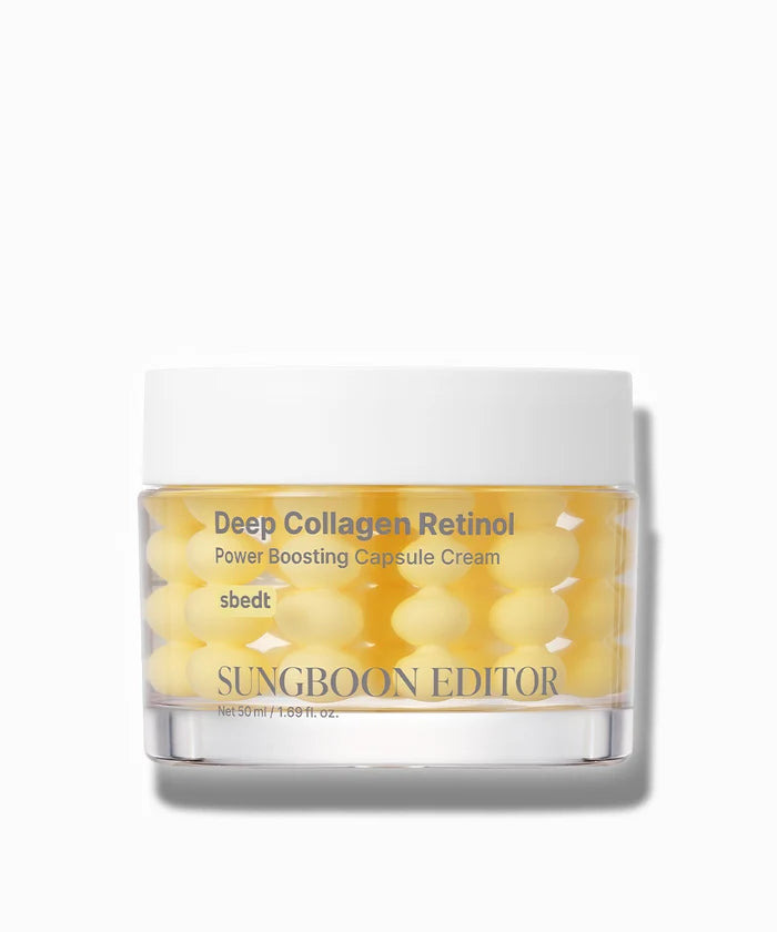 [09] SUNGBOON EDITOR - DEEP COLLAGEN RETINOL POWER BOOSTING CAPSULE CREAM 50ML