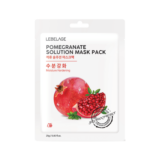 [07] LEBELAGE - POMEGRANATE SOLUTION MASK PACK