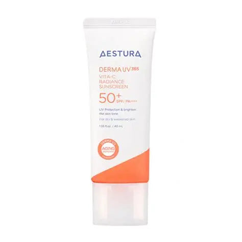 [10] AESTURA - DERMA UV365 VITA-C RADIANCE SUNSCREEN 40ML SPF50+ PA++++
