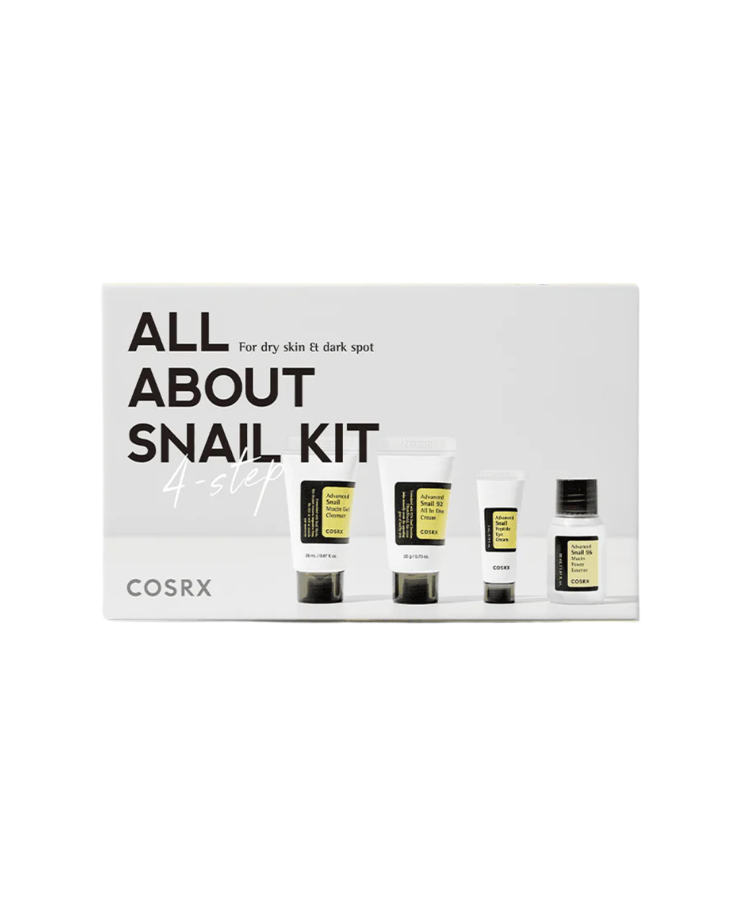 [12] COSRX - ALL ABOUT SNAIL KIT 4-STEP