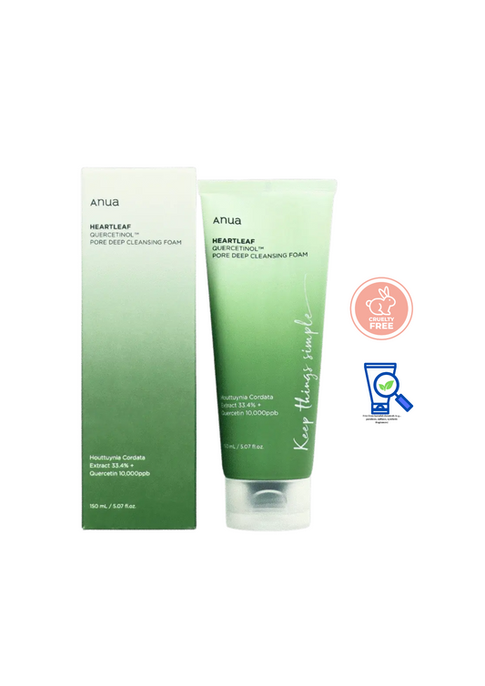 [02] ANUA - QUERCETINOL PORE DEEP CLEANSING FOAM 150ML