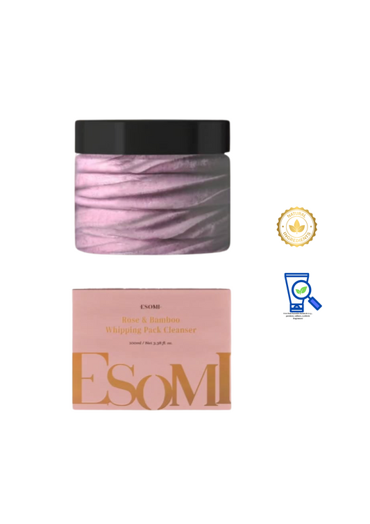 [02] ESOMI - ROSE & BAMBOO WHIPPING PACK CLEANSER 100ML