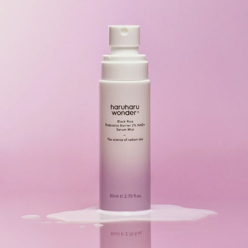 [03] HARUHARU WONDER - BLACK RICE PROBIOTICS BARRIER 2% NAD + SERUM MIST 80ML