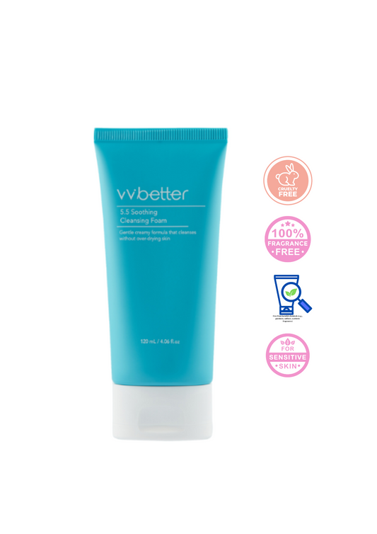 [02] VVBETTER - 5.5 SOOTHING CLEANSING FOAM 120ML