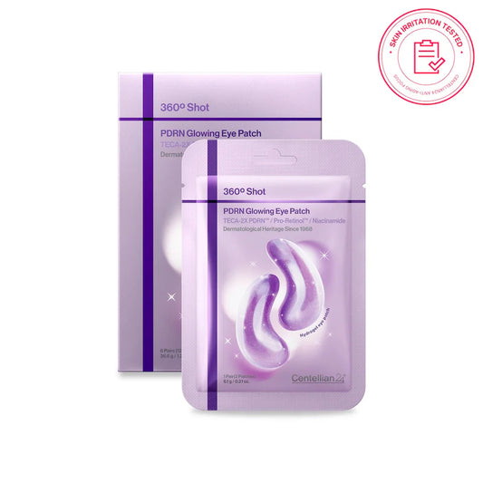 [08] CENTELLIAN24 - 360º SHOT PDRN GLOWING EYE PATCH 6 PAIRS