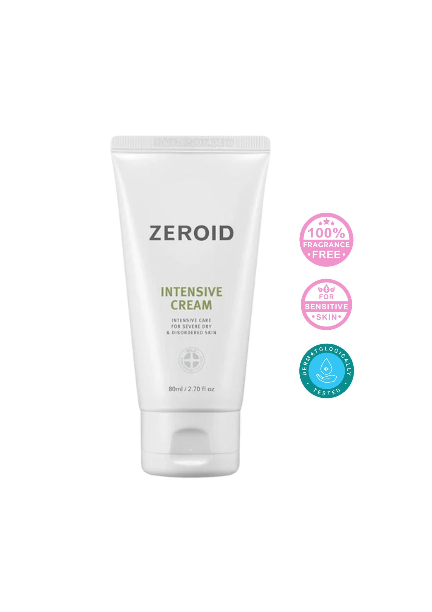 [09] ZEROID - INTENSIVE CREAM FOR SEVERE DRY SKIN & DISORDERED SKIN 80ML