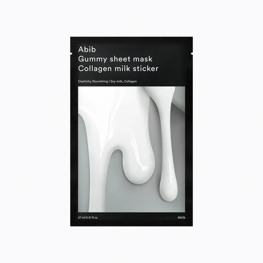 ABIB - GUMMY SHEET MASK COLLAGEN MILK STICKER