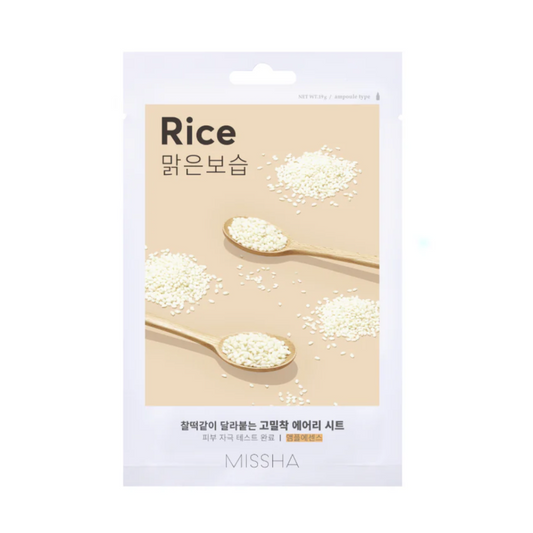 MISSHA - RICE AIRY FIT SHEET MASK