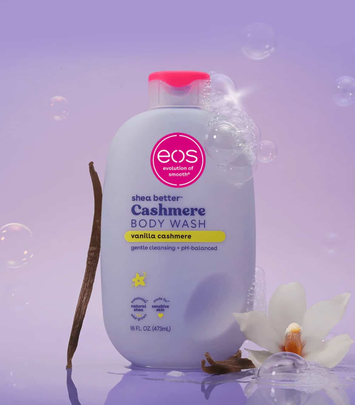 [13] EOS - VANILLA CASHMERE BODY WASH 473ML