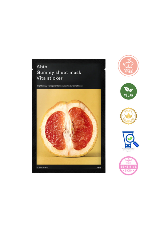 [07] ABIB - GUMMY SHEET MASK VITA STICKER SET