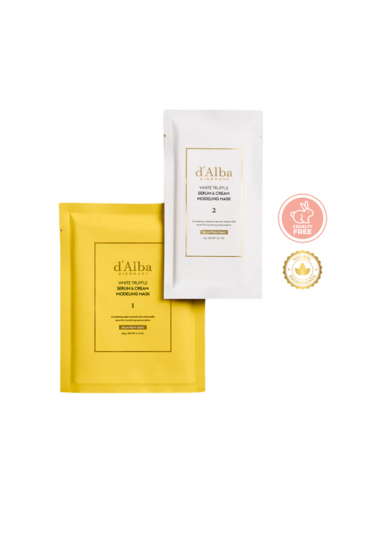[07] d'ALBA PIEDMONT - WHITE TRUFFLE SERUM & CREAM MODELING MASK