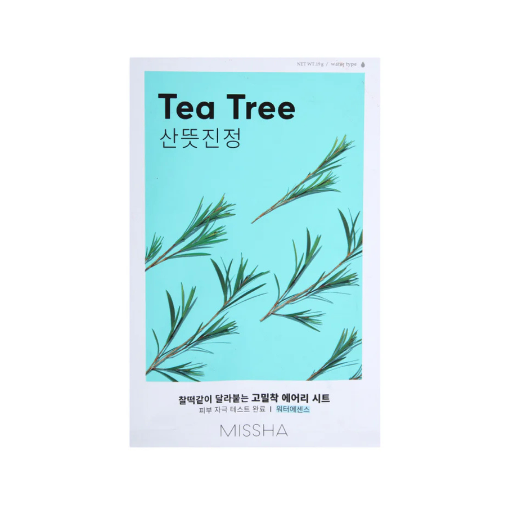 [07] MISSHA - TEA TREE AIRY FIT SHEET MASK