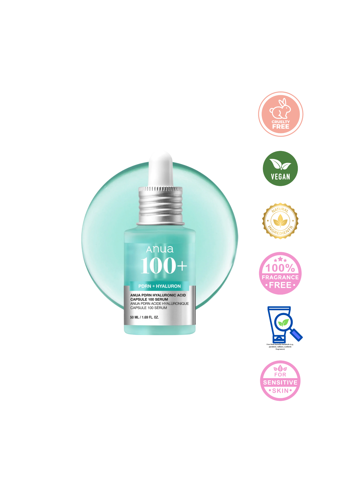 [06] ANUA - PDRN HYALURONIC ACID CAPSULE 100 SERUM 30ML