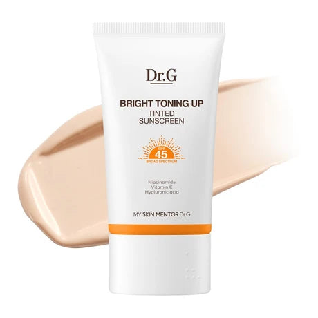 [10] DR.G - BRIGHT TONING UP TINTED SUNSCREEN 50ML