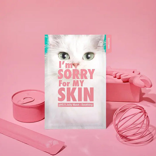 [07] I'M SORRY FOR MY SKIN - pH5.5 JELLY MASK - SOOTHING