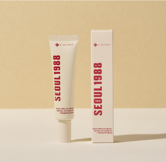 [08] KSECRET - SEOUL 1988 EYE CREAM : RETINAL LIPOSOME 4% + FERMENTED BEAN 30ML