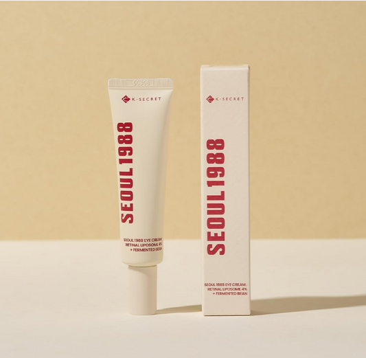 [08] KSECRET - SEOUL 1988 EYE CREAM : RETINAL LIPOSOME 4% + FERMENTED BEAN 30ML