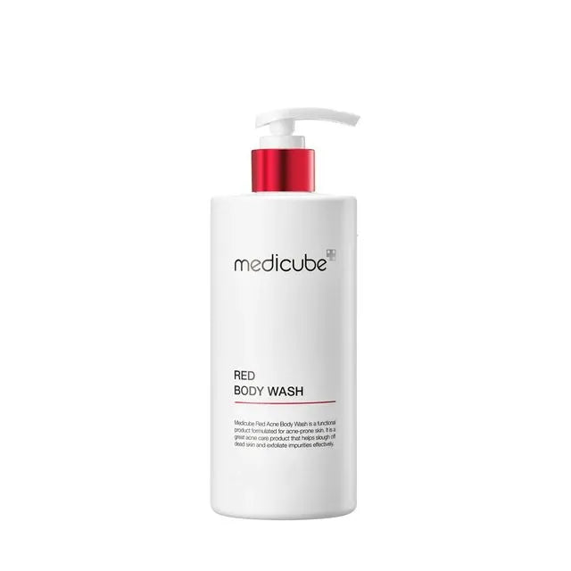 [15] MEDICUBE - RED ACNE BODY WASH 400G