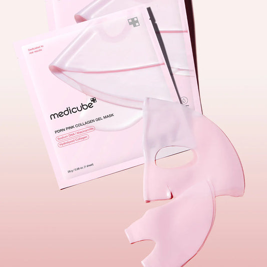 [07] MEDICUBE - PDRN PINK COLLAGEN GEL MASK 28G