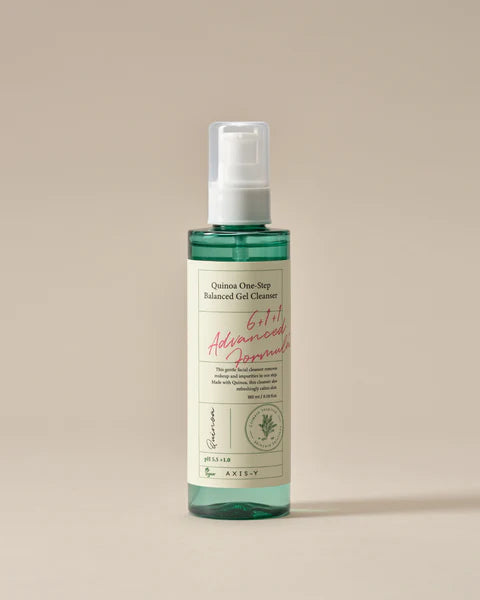 [02] AXIS-Y – Quinoa One-Step Balanced Gel Cleanser (180ml)