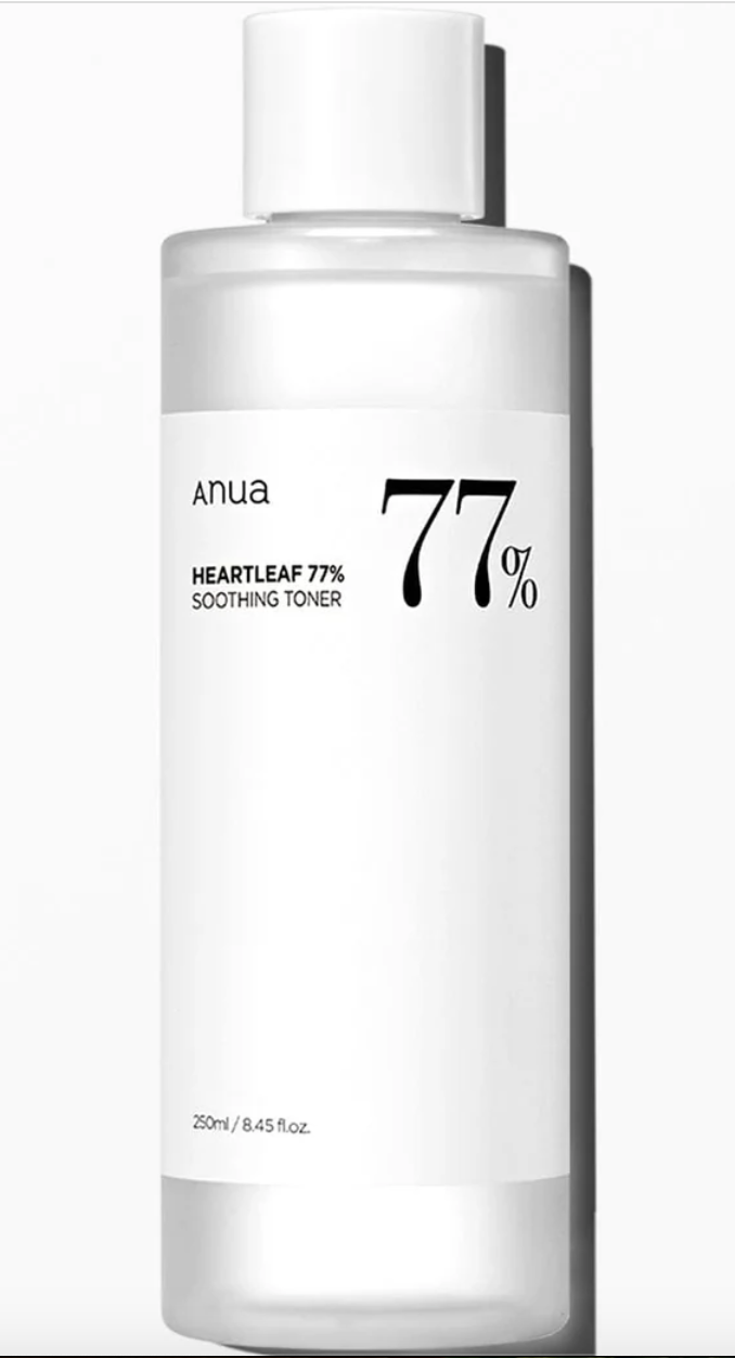 [04] ANUA - HEARTLEAF 77% SOOTHING TONER 250ML