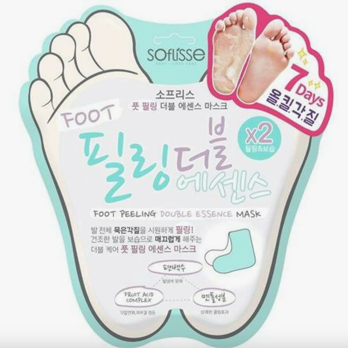 [13] SOFLISSE - FOOT PEELING DOUBLE ESSENCE MASK