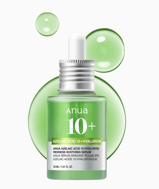 [06] ANUA - AZELAIC ACID 10 HYALURON REDNESS SOOTHING SERUM 30ML