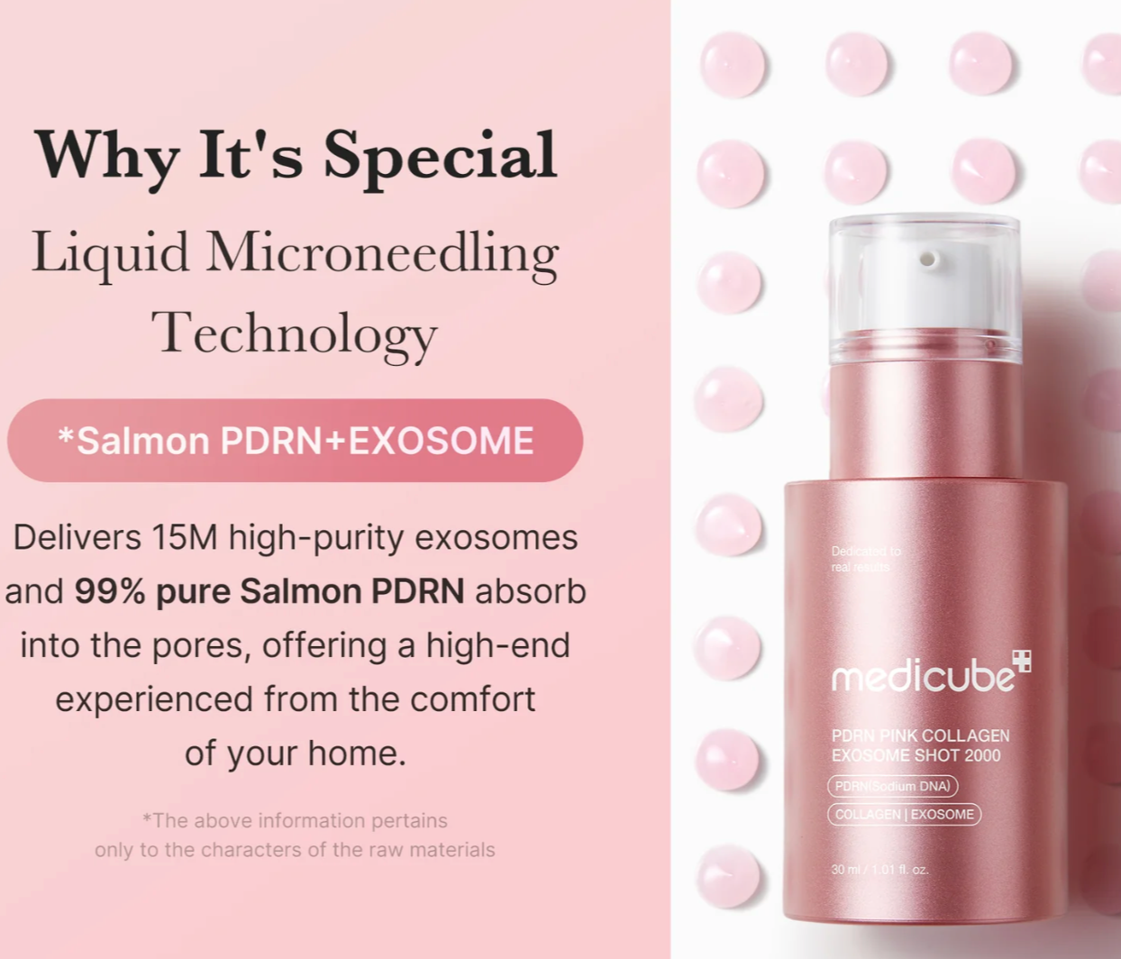 [05] MEDICUBE - PDRN PINK EXOSOME SHOT SERUM 7500 30ML