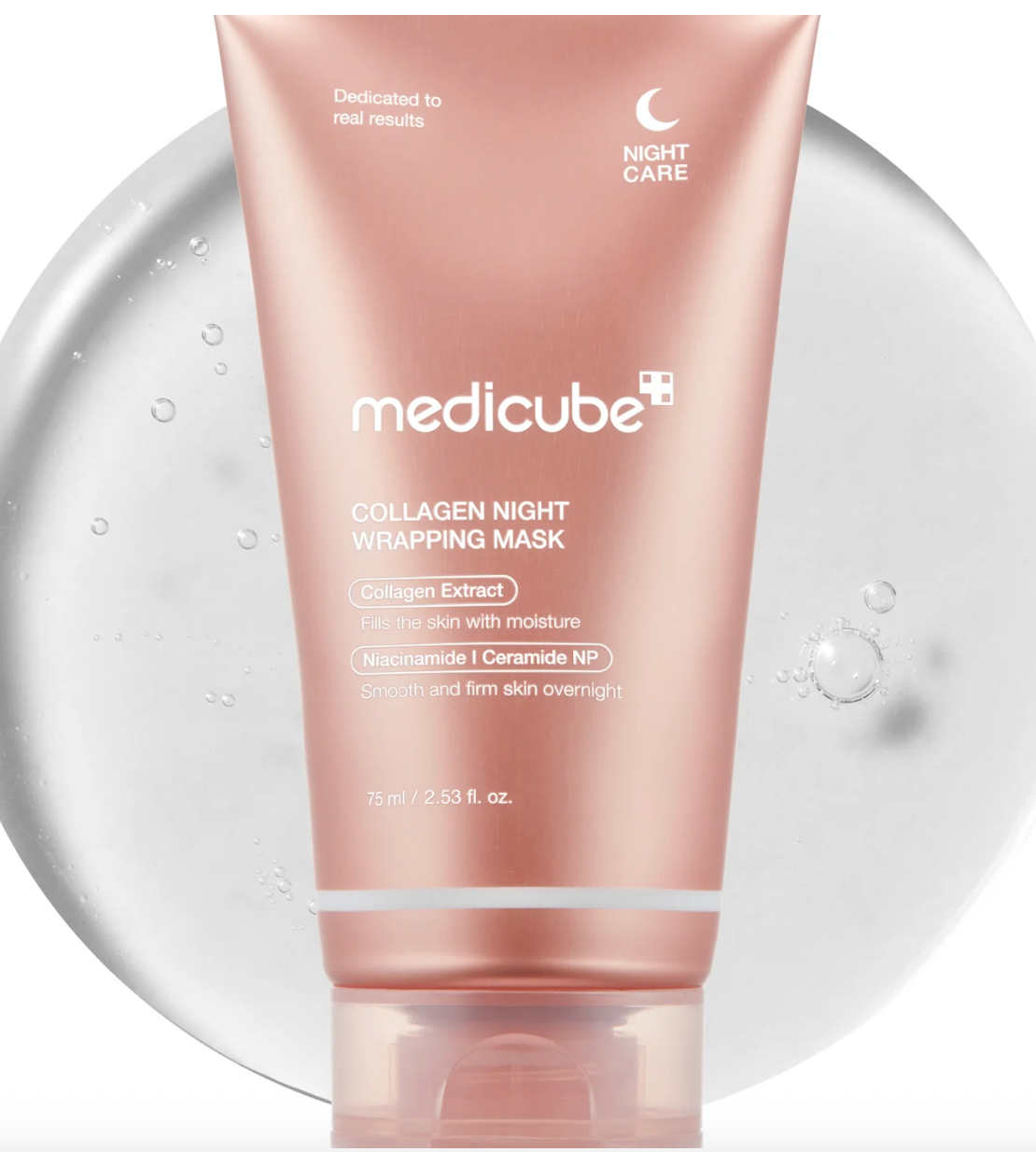 [05] MEDICUBE - COLLAGEN NIGHT WRAPPING MASK 75ML