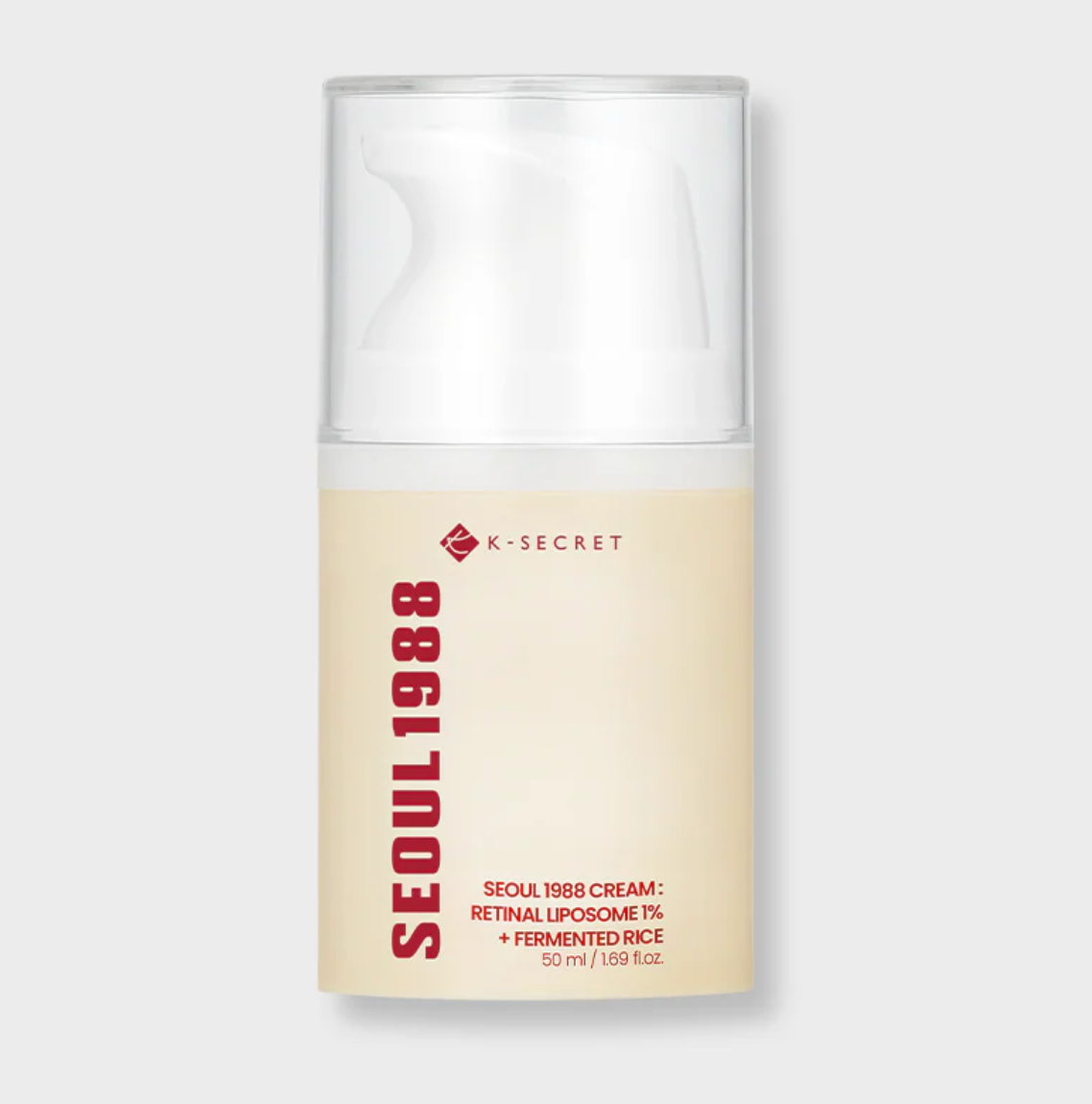 [09] KSECRET - SEOUL 1988 CREAM : RETINAL LIPOSOME 1% + FERMENTED RICE 50ML