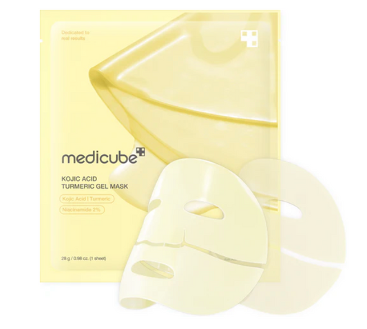 [07] MEDICUBE - KOJIC ACID TURMERIC BRIGHTENING GEL MASK 22G