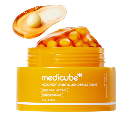 [09] MEDICUBE - KOJIC ACID TURMERIC VITA CAPSULE CREAM