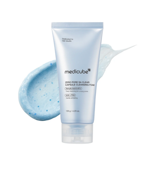 [02] MEDICUBE - ZERO PORE SA CLEAR CAPSULE CLEANSING FOAM