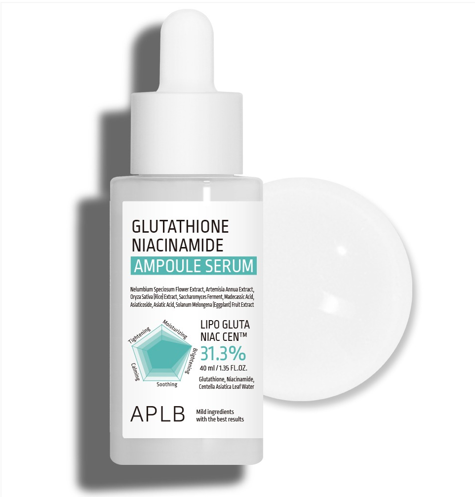 [06] APLB - GLUTATHIONE NIACINAMIDE AMPOULE SERUM 40ML