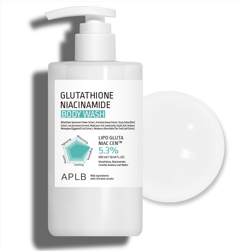 [13] APLB – GLUTATHIONE NIACINAMIDE BODY WASH (300ML)