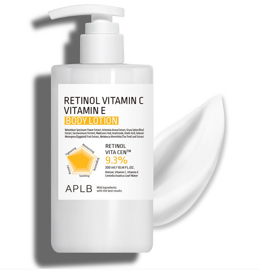 [13] APLB - RETINOL VITAMIN C VITAMIN E BODY LOTION 300ML