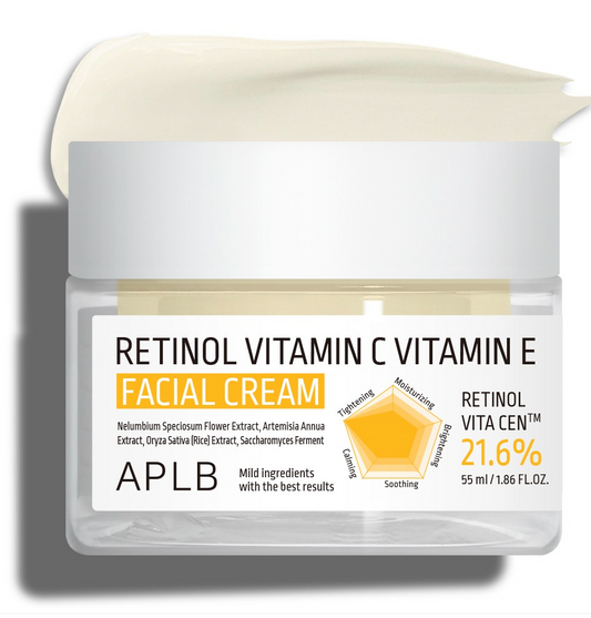 [09] APLB - RETINOL VITAMIN C VITAMIN E FACIAL CREAM 55ML