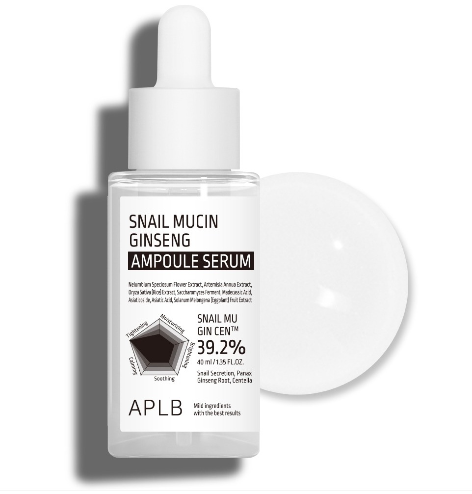 [06] APLB - SNAIL MUCIN GINSENG AMPOULE SERUM 40ML