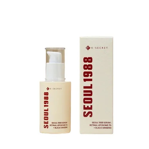 [06] KSECRET - SEOUL 1988 SERUM : RETINAL LIPOSOME 2% + BLACK GINSENG 30ML