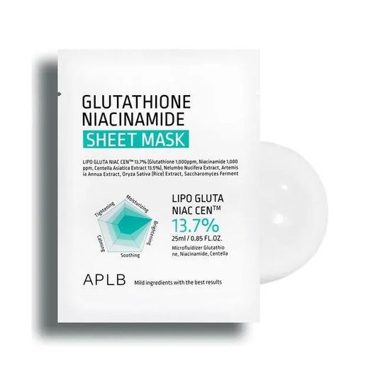 APLB - GLUTATHIONE NIACINAMIDE SHEET MASK