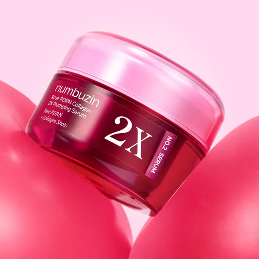 [06] NUMBUZIN - NO.2 ROSE PDRN COLLAGEN 2X PLUMPING SERUM 30ML